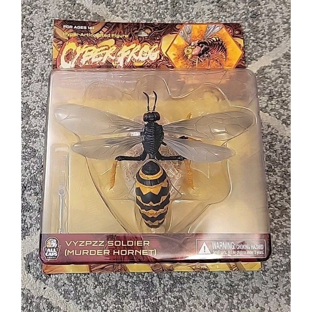 CyberFrog VYZPZZ Murder Hornet Soldier Action Figure New In Package